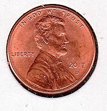 2017 D Lincoln Shield Penny Coin Value Prices Photos Info