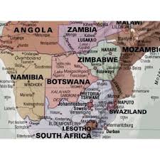 It is an enclave surrounded by the republic of south africa. Weltkarte The World Executive 1 30 Mio Landkartenschropp De Online Shop