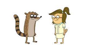 Eileen Flat Screen Vector Regular Show Cartoon Cartoon Network