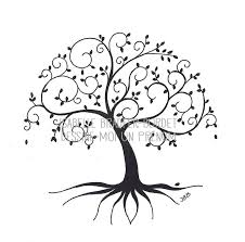 Coloriage de arbre à imprimer pour les amateurs d'été. Dessin De Createur Realise Sur Mesure Pour Tatouage Noir Et Blanc Ou Couleur