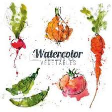 Ensemble De Legumes A L Aquarelle Dessin Legumes Illustration Vegetale Idees D Aquarelle