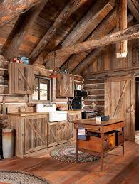 Are You Remodeling Your Kitchen And Need Cheap Diy Pictures Of Rustic Kitchen Cabinets We Got Yo Log Cabin Kitchens Small Cabin Kitchens Rustic Cabin Kitchens