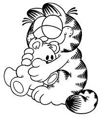 Garfield coloring pages garfield is a comic strip created by jim davis. Coloring Pages Coloring Pages Garfield Printable For Kids Adults Free
