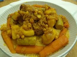 First, they spread semolina wheat, bought by the men and freshly ground, onto a large round platter, sprinkling it with salted water and. Spicy Libyan Couscous A Thousand And One Bites