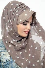 Aise Tesettur Puanli Sapkali Sal 1 Moda Stilleri Sal Guzel Turban