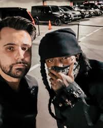 First Atlanta Hawks game @playboicarti 🏀✔️