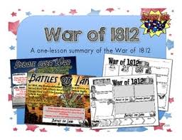 War Of 1812 Powerpoint And Infographic War Of 1812 Creative History Lessons Social Studies Middle School