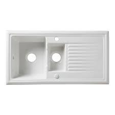 Check spelling or type a new query. Cooke Lewis Burbank White Ceramic 1 5 Bowl Sink Drainer Tradepoint