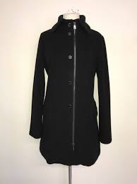 Gerry Weber Ladies Black Warm Wool Cashmere Coat Size 14 16 Gorgeous Fashion Clothing Shoes Accessories Coat Black Silk Shirt Winter Coat Warmest