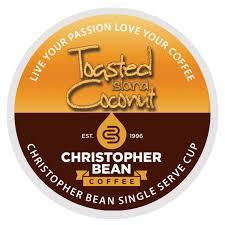 For informational purposes, the product details and customer reviews are provided. Christopher Bean Coffee Decaf Toasted Island Coconut K Cup Coffee Pods 18 Count For Keurig Brewers Walmart Com Walmart Com