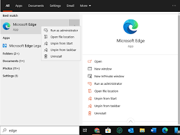 Open microsoft edge on your mac computer. How To Uninstall Microsoft Edge Browser In Windows 10