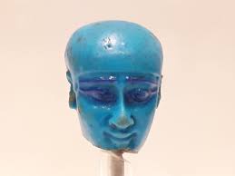 Egyptian Exhibit, in the British Museum.