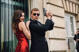 James bond theme party dress. James Bond Girl Red Dress