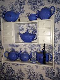 Maybe you would like to learn more about one of these? Hall Teapots In Blue With Toile I Have The Top Left Beautiful Collection Blue And White China Blue Willow Dishes Decor