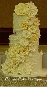 Xanthe clay explains how to make it. 3 Tier Wedding Cake Inspired By The Royal Wedding Cake Of Prince William And Kate Adorned With Sugar Roses And Hand Piping Detail By Cru Cakecentral Com