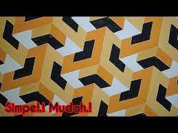  Lukisan Cat Dinding 3d Dengan Segienam 3d Wall Youtube Gambar 3d Dinding Gambar