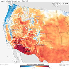 This interactive map allows students to learn all about the states, cities, landforms, landmarks, and places of interest in the american west, by simply clicking on the points of the map. Record Breaking June 2021 Heatwave Impacts The U S West Noaa Climate Gov