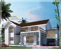 5 bedroom home plans are very much suited for a large family. Bedroom Villa Elevation Kerala Home Design Floor Plans House Plans 71407