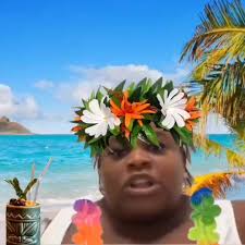 Denise sendo expulsa do Havaí em live