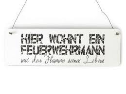 Feuerwehrmann Das Original Schild Shabby Holz Feuerwehr Geschenke Feuerwehr Shabby Vintage