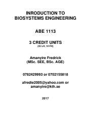 We did not find results for: Introduction To Biosystems Engineering Pdf Inroduction To Biosystems Engineering Abe 1113 3 Credit Units 43 Lh 10 Fh Amanyire Fredrick Msc See Bsc Age Course Hero