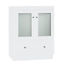 Cabinet code me 317*you can customise spacing as you need, because the shelf is adjustable.you can choose to mount the door on the right or left side.sturdy frame construction, 18 metod. Ronbow 080824 1 W01 Shaker Modular 24 Bathroom Vanity Cabinet Base In White Frosted Glass Doors