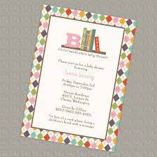 Book Baby Shower Invitation In Lieu Of A Card Please Bring A Children 39 S B Book Baby Shower Invitation Baby Shower Invitation Cards Baby Shower Invitations