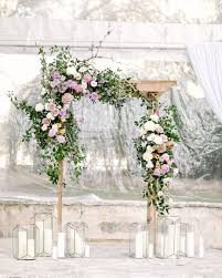 The Most Romantic Ways To Decorate Your Entire Wedding With Candles Arch Decoration Wedding Wedding Arch Greenery Wedding Arch Flowers