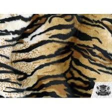 Velboa Faux Fake Fur Short Pile Siberian Tiger Fabric Walmart Com Walmart Com