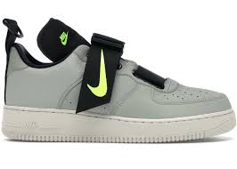 Follow to keep up with nike's hottest new kicks follow us @airforce1nike and tag us to get featured. Nike Air Force 1 Low Utility Spruce Fog Black Ao1531 301
