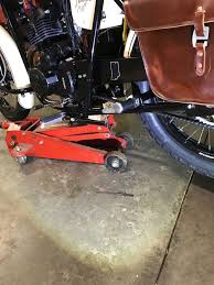 Cycle thekenpobiker afab motorcycle table wooden motorcycle lift table plans hoist plans. Home Made Floor Jack Adapter For Motorcycle Maintenance Hometalk