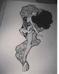 Nubian Queen African Queen Black Pride Tattoos Dancer Unknown African Tattoo Afro Art Black Girl Magic Art
