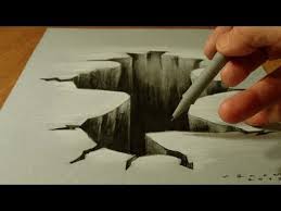 How To Draw Hole Drawing 3d Hole Trick Art On Paper By Vamos Youtube Hole Drawing 3d Drawings Drawings