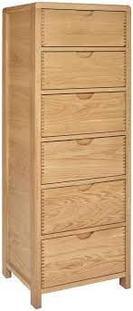4.5 out of 5 stars. Ercol Bosco Oak 6 Drawer Tall Chest Cfs Furniture Uk