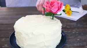 Gum paste flowers for cakes. How To Attach Gumpaste Flowers To Cakes I Scream For Buttercream