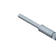 M12 Circular Metric Connector, S Code, Metal, 12a, 04 Pins, Female  Connector, Female Contact, Straight, Screw Thread, Overmolded, Length  2000mm, Ip68 ...