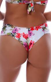 Calcinha De Biquíni Noronha Nude e Rosa - Ilha Bikini