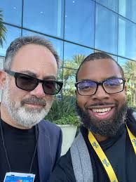 With the one and only John Krivit at Jungle City Studios!