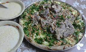 منسف بالجميد ملكة أطباق فطور رمضان زاكي food main dishes dishes