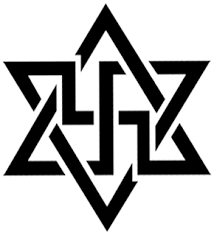 Image result for STAR OF DAVID AS NAZI LOGO