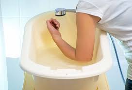 After bathing, pat the skin lightly with a towel leaving it slightly damp. What Is The Right Water Temperature For Baby Bath
