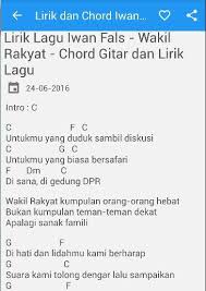 Maybe you would like to learn more about one of these? Lirik Chord Iwan Fals Mania Fur Android Apk Herunterladen