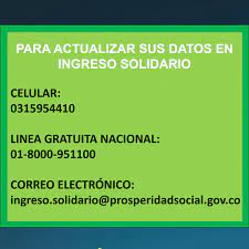 Esta información es de interés general y no tiene que ver con que pueda aplicar para el ingreso solidario. Como Actualizar Los Datos En Ingreso Solidario