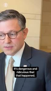 House Speaker Mike Johnson (R-LA) said Thursday he had a "suspicion" that  the leak of an initial intelligence report