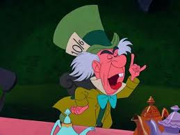 Image result for the mad hatter cartoon