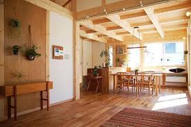 一間由松木搭建 宛如樹屋的房子 座落在吹田市 一樓因為停車場的關係 建築師特地在二樓向外規劃露台 一來使二樓的ｌｄｋ有充足的自然光 也讓小朋友有個夏日戲水 烤肉的小天地 也離爸媽活動的空間近 方便互動照顧 via tanaka komuten home decor home room