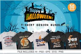Download 50 Editable Halloween T Shirt Design Bundle Vol 2 Designs Factory Com