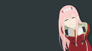 Anime Darling In The Franxx Minimalist Zero Two Darling In The Franxx 1080p Wallpaper Hdwallpaper D In 2021 Anime Wallpaper Awesome Anime Darling In The Franxx