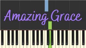 Piano sheet music symphony piano coloring page at yescoloring. Easy Piano Tutorial Amazing Grace With Free Sheet Music Youtube