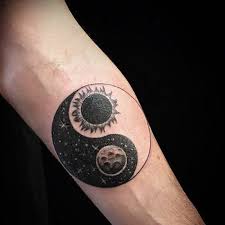 96 Amazing Best Yin Yang Tattoo Designs Yin Yang Tattoos Yin Yang Moon Tattoo